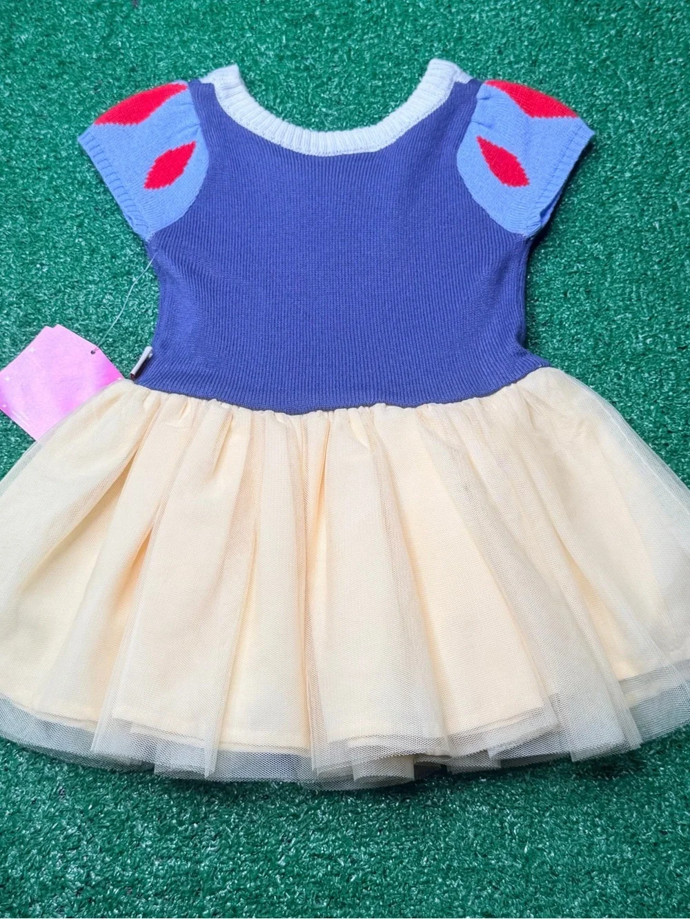 Disney Princess Snow White CosPlay 12M Blue Yellow Tulle Dress NEW with Tags
